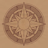 Trapunto Sun Medallion