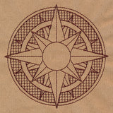 Trapunto Sun Medallion