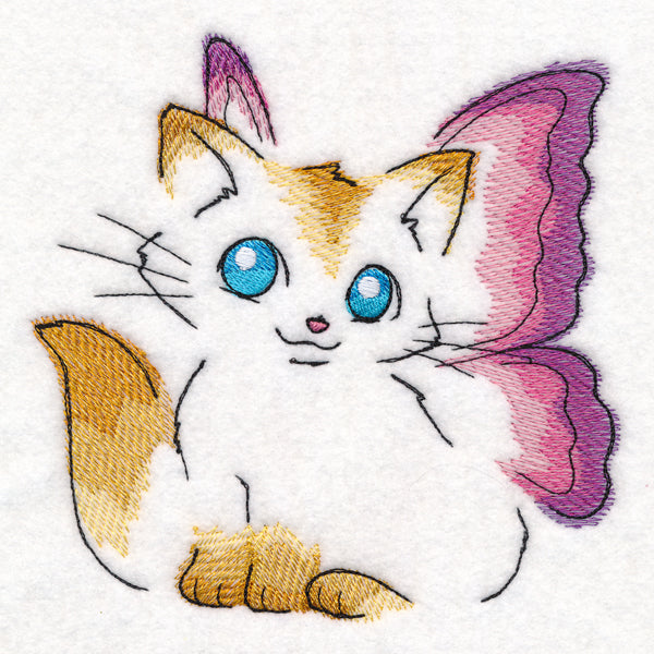Fluffy Faerie Kitty