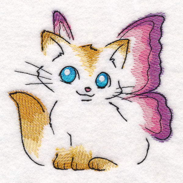 Fluffy Faerie Kitty