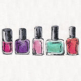 Nail Polish Rainbow