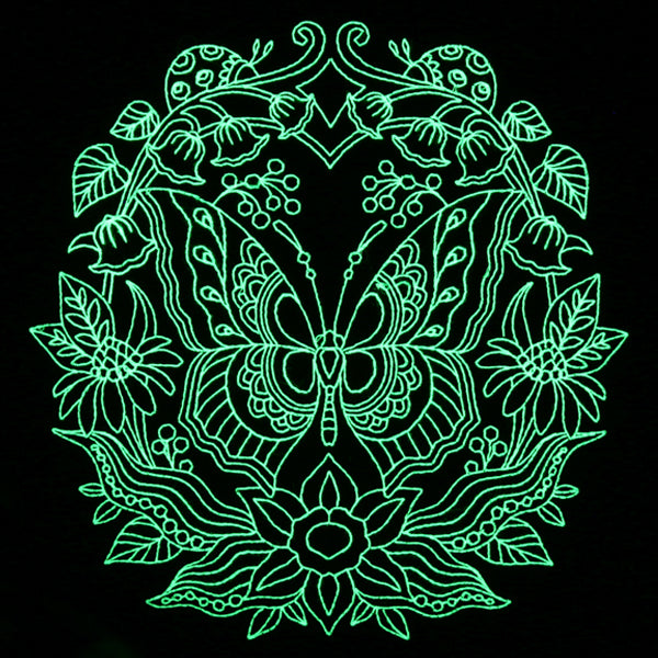 Butterfly Bloom Crest