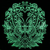 Butterfly Bloom Crest