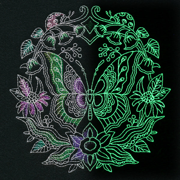 Butterfly Bloom Crest