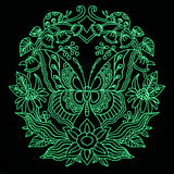Butterfly Bloom Crest
