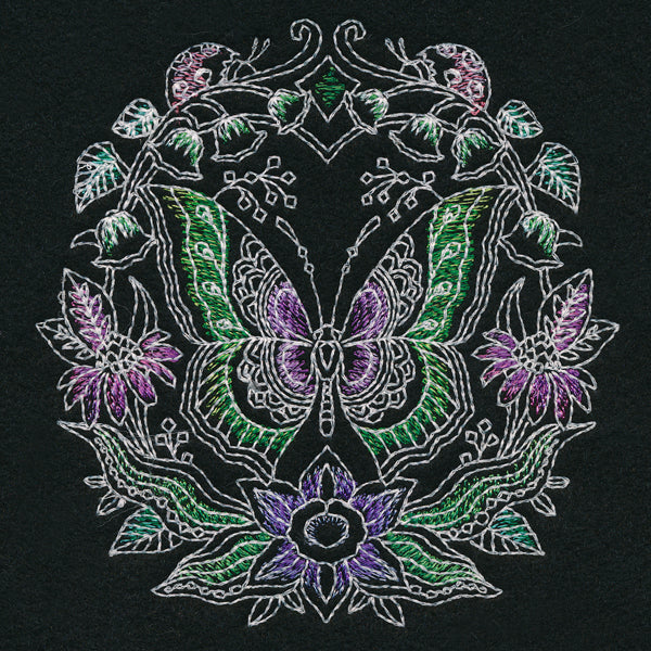 Butterfly Bloom Crest