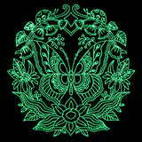 Butterfly Bloom Crest