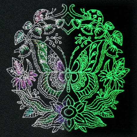 Butterfly Bloom Crest