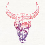 Desert Scene Steer Skull
