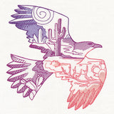 Desert Scene Hawk