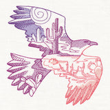 Desert Scene Hawk
