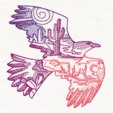 Desert Scene Hawk