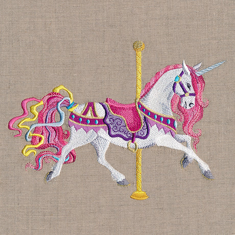 Carnival Carousel Unicorn