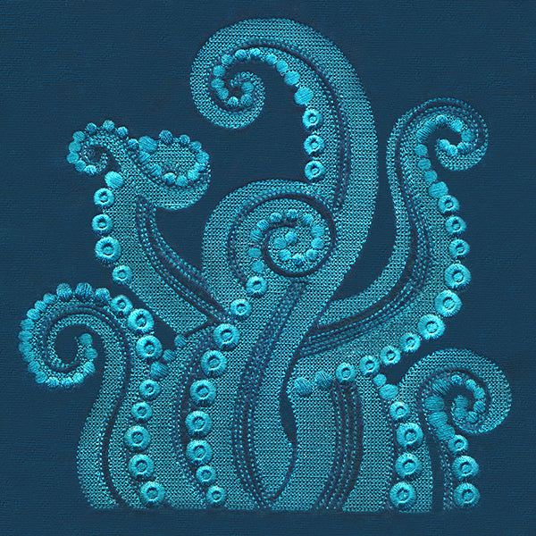 Opulent Octopus (Embossed)