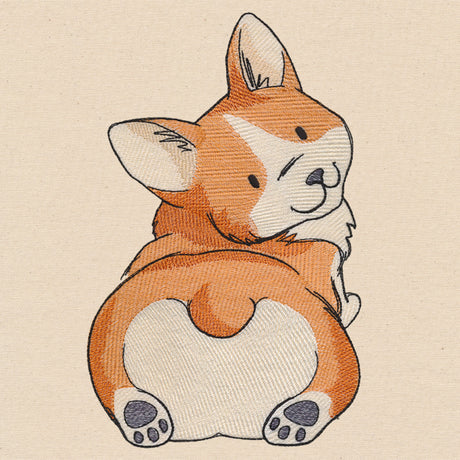 Rearview Corgi