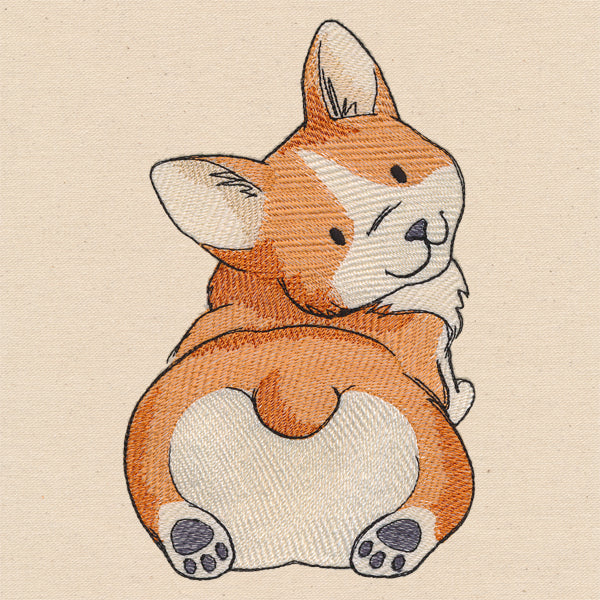 Rearview Corgi