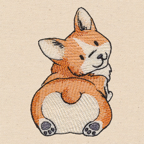 Rearview Corgi