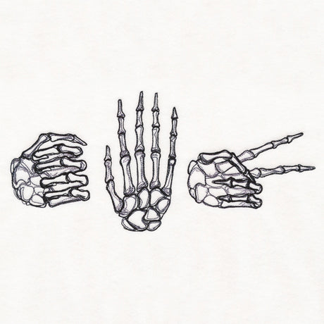 Rock Paper Skeleton
