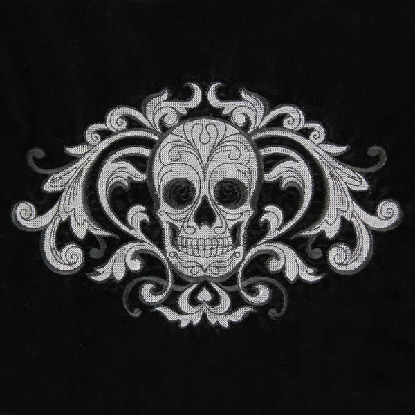 Baroque Skull Crest (Embossed)