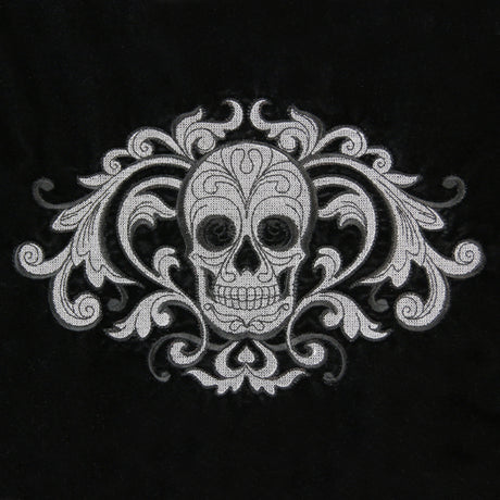 Baroque Skull Crest (Embossed)
