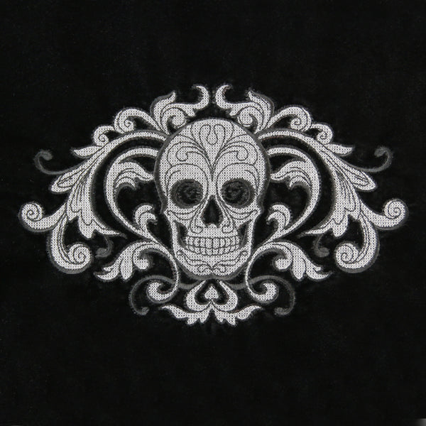 Baroque Skull Crest (Embossed)