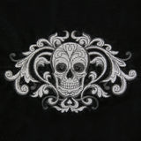 Baroque Skull Crest (Embossed)