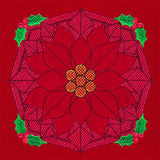 Holly Jolly Trapunto Poinsettia