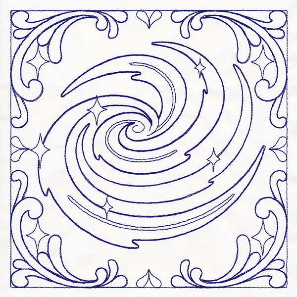 Milky Way Quilting Square