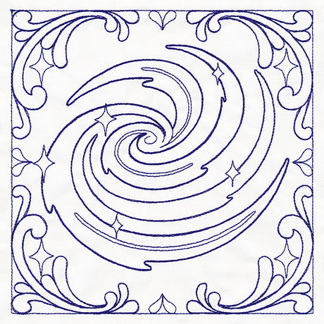 Milky Way Quilting Square