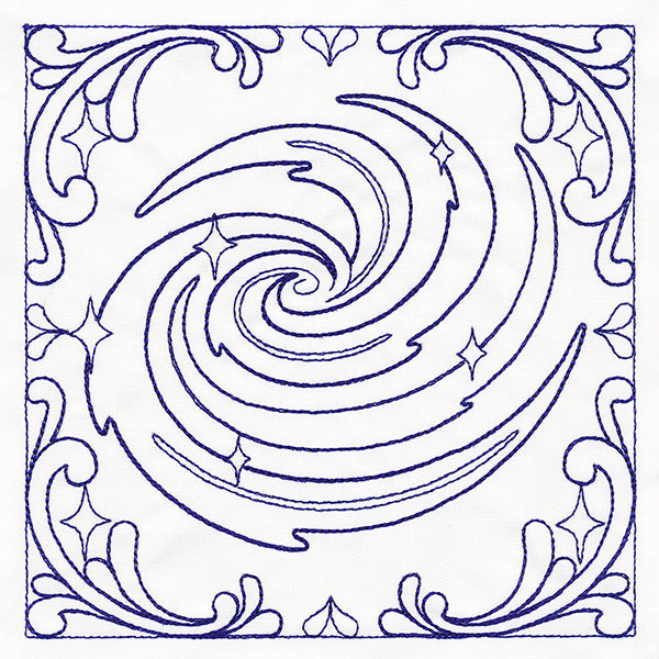 Milky Way Quilting Square