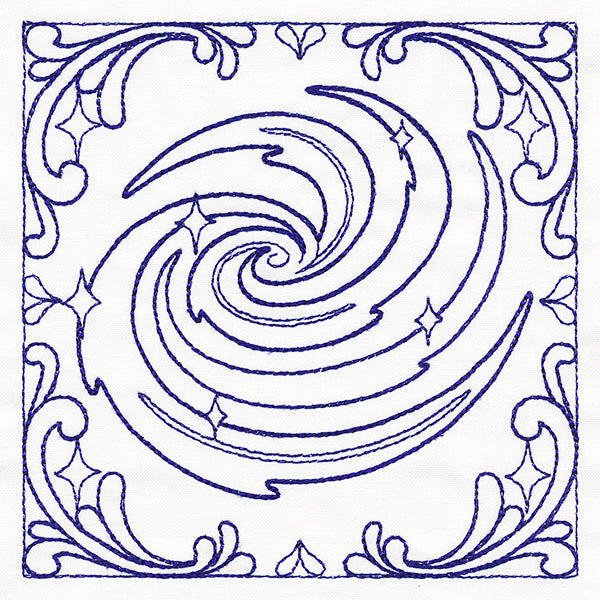 Milky Way Quilting Square