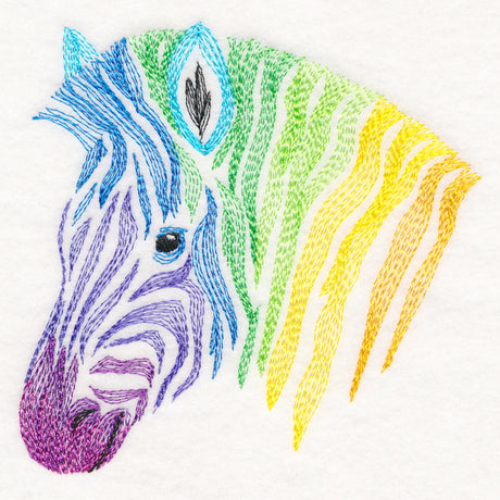 Color Theory Zebra
