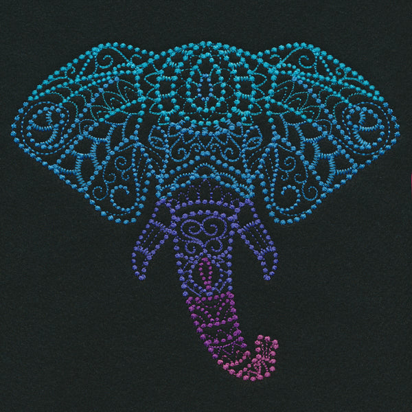 Mendhi Elephant