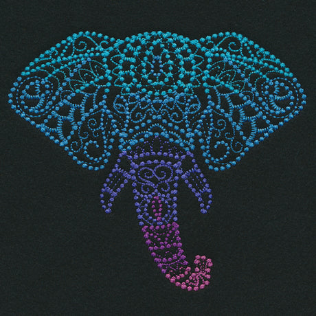 Mendhi Elephant