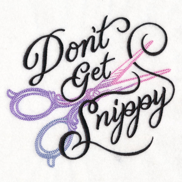 Don't Get Snippy