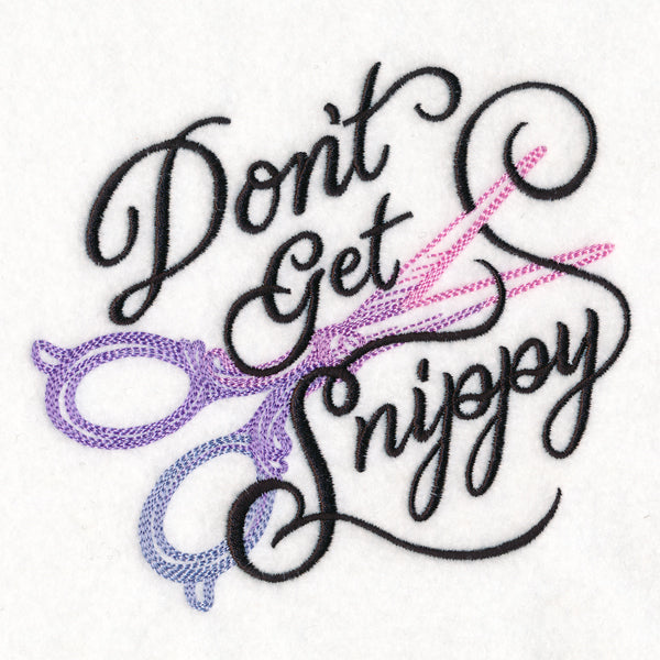 Don't Get Snippy
