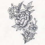 Antique Peony Spray