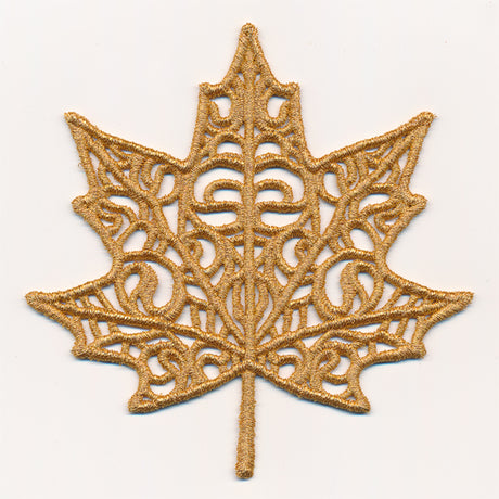 Shimmering Maple Leaf (Lace)