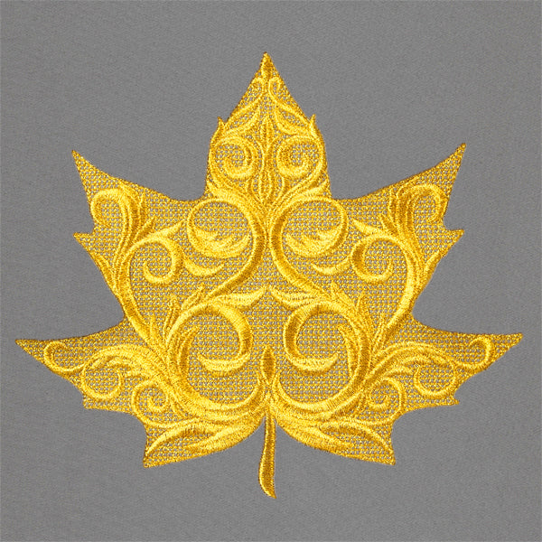 Baroque Maple Leaf (Embossed)