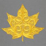 Baroque Maple Leaf (Embossed)