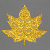 Baroque Maple Leaf (Embossed)