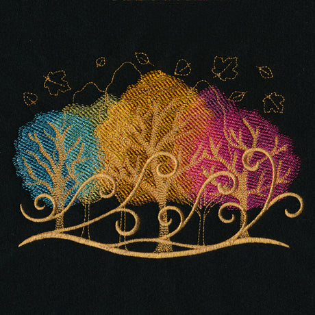 Festive Autumn Forest