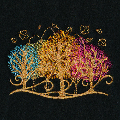 Festive Autumn Forest