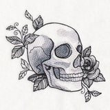 Macabre Blooms Skull