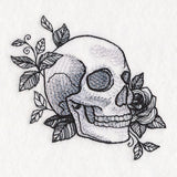 Macabre Blooms Skull