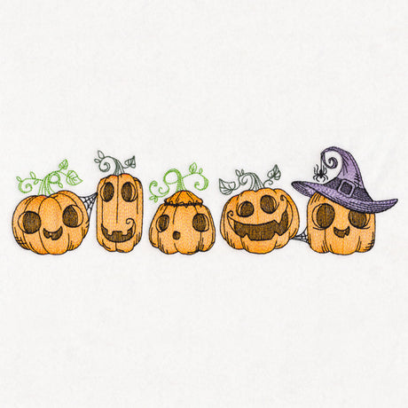 Jolly Jack O' Lantern Border