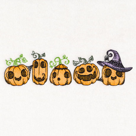 Jolly Jack O' Lantern Border