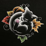 Snoozy Autumn Glow Cat