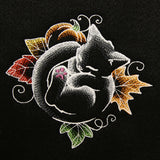 Snoozy Autumn Glow Cat