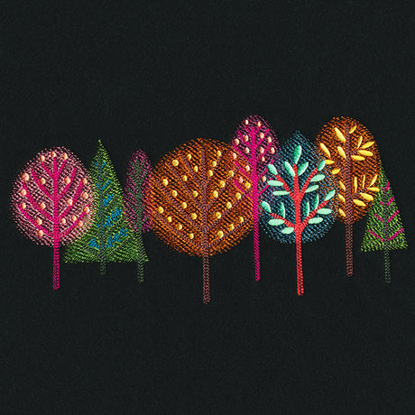 Fall Forest Border